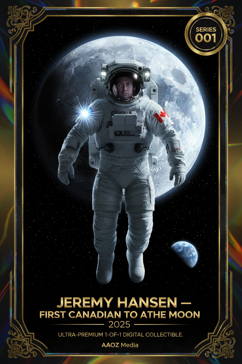 First Canadian to the Moon